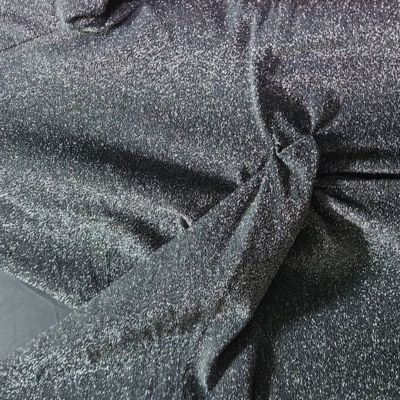 Size Large silver/charcoal Grey wrap dress - Picture 2 of 7